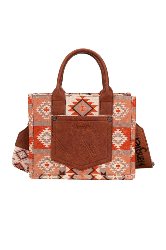 Wrangler Macy Aztec Crossbody Bag - X5S2910BAG - Tan
