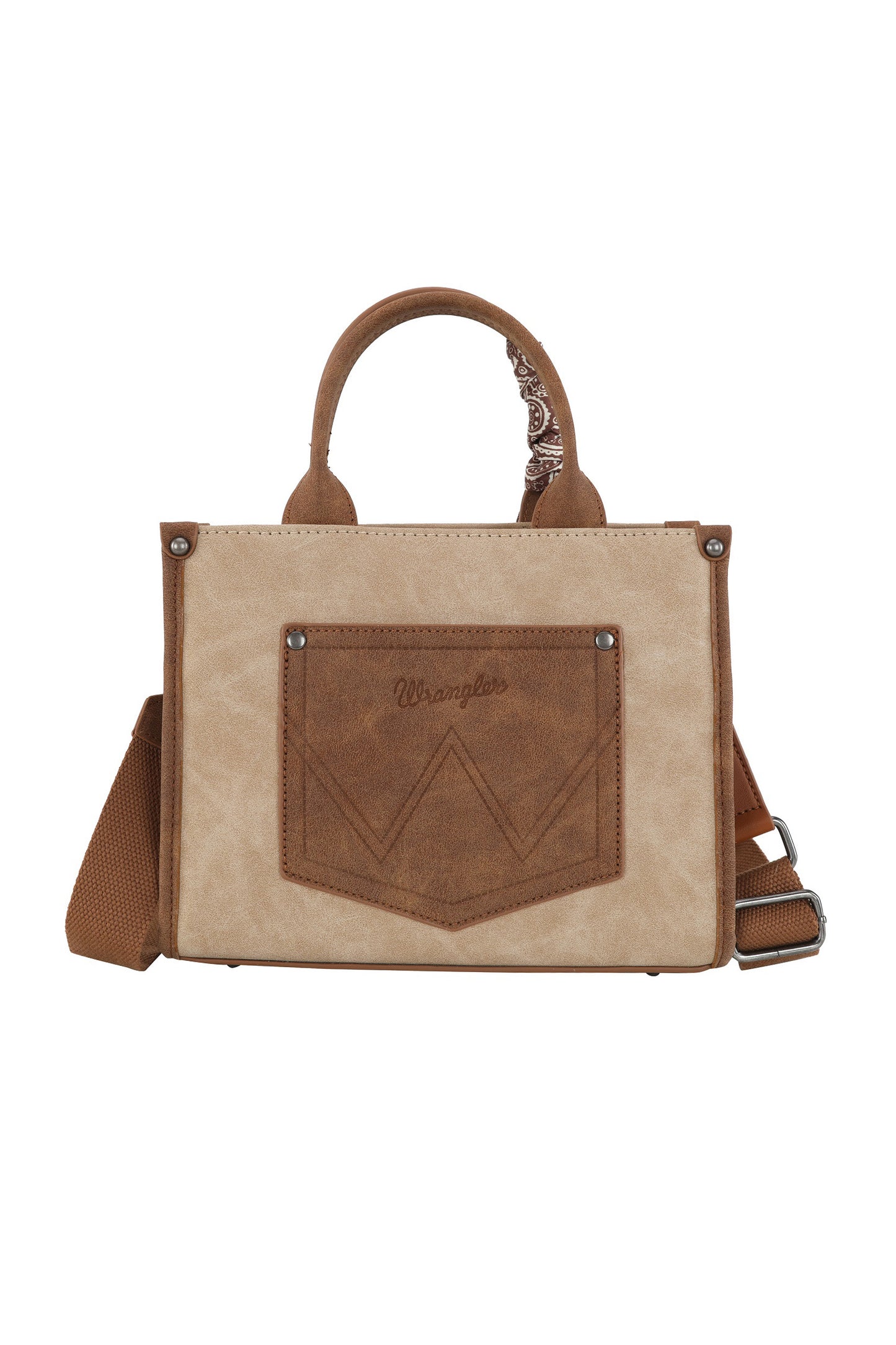Wrangler Feature Buckle Bag - Natural