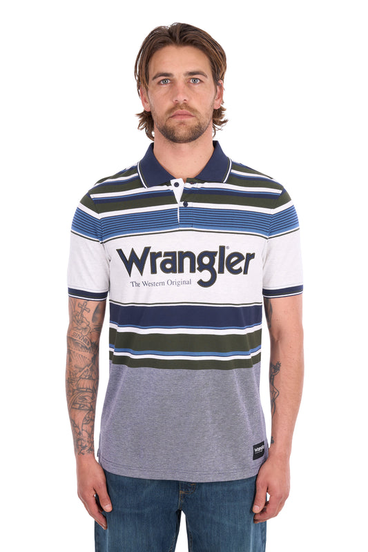 Wrangler Mens Henry S/S Polo - X6S1566676