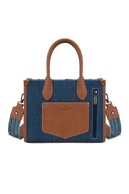 Wrangler Denim Patchwork Crossbody Bag - X6W4904BAG