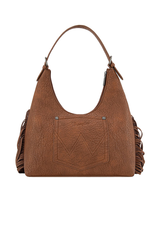 Wrangler Tooled Fringe Shoulder Bag - X6W4906BAG