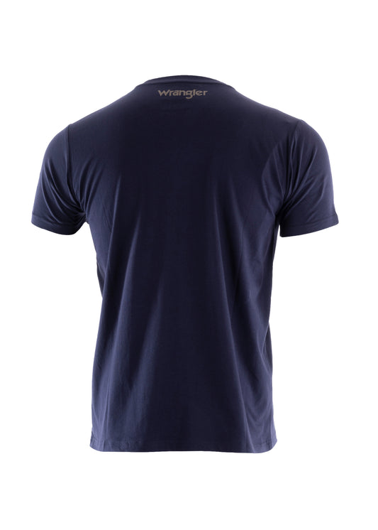 Wrangler Mens Ryder Logo S/S Tee - XCP1557969