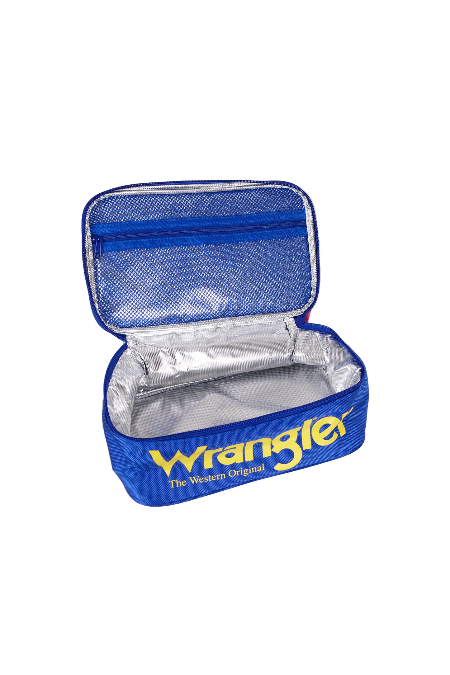 Wrangler Iconic Lunch Bag - Blue/Yellow - XCP1926LBG