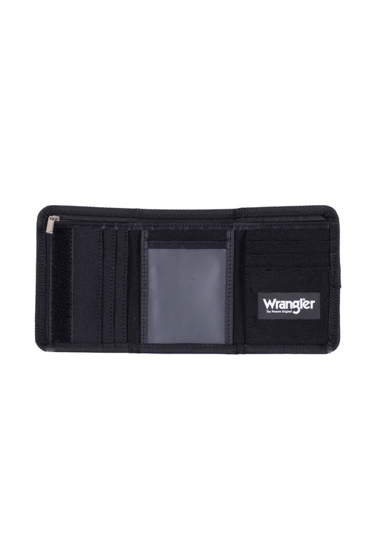 Wrangler Logo Wallet - Black - XCP1947WLT
