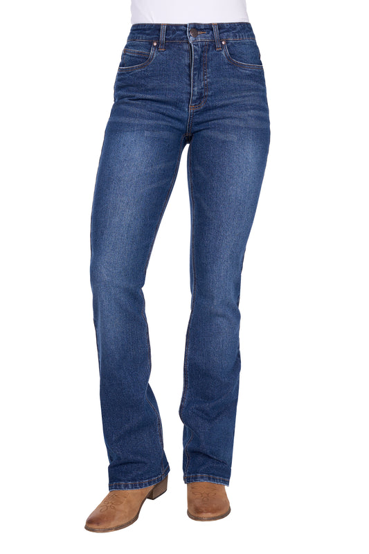 Wrangler Ladies Laura Hi Rise Boot Cut Jean - XCP2255534