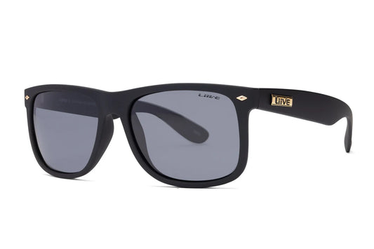 Liive Vision Polarised Sunglasses - EL Capitan - Matt Black