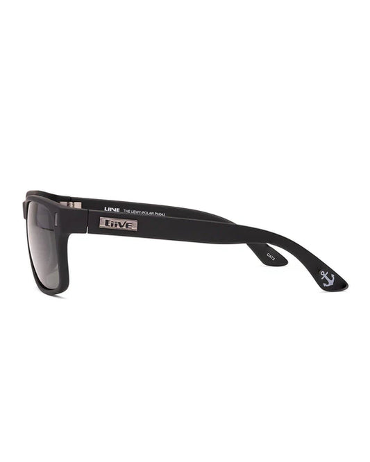 Liive Vision Polarised Sunglasses - The Lewy - Matt Black