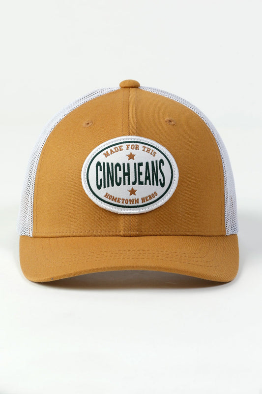 Cinch Mens Made For This Cinch Jeans Cap - Brown - MCC0110010