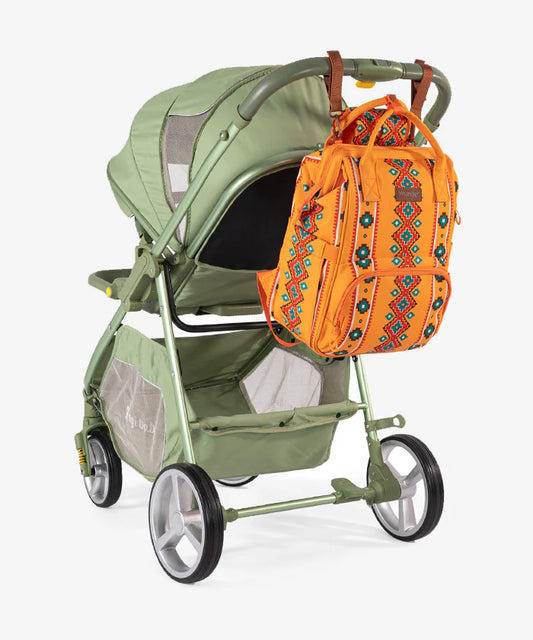 Wrangler Aztec Printed Callie Backpack - Mustard - WG22049110