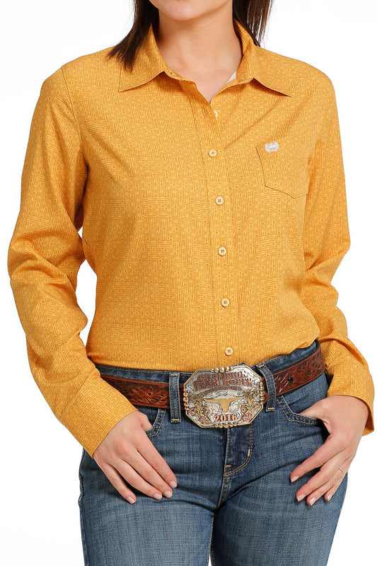 Cinch Ladies L/S Shirt - MSW9163016 - On Sale