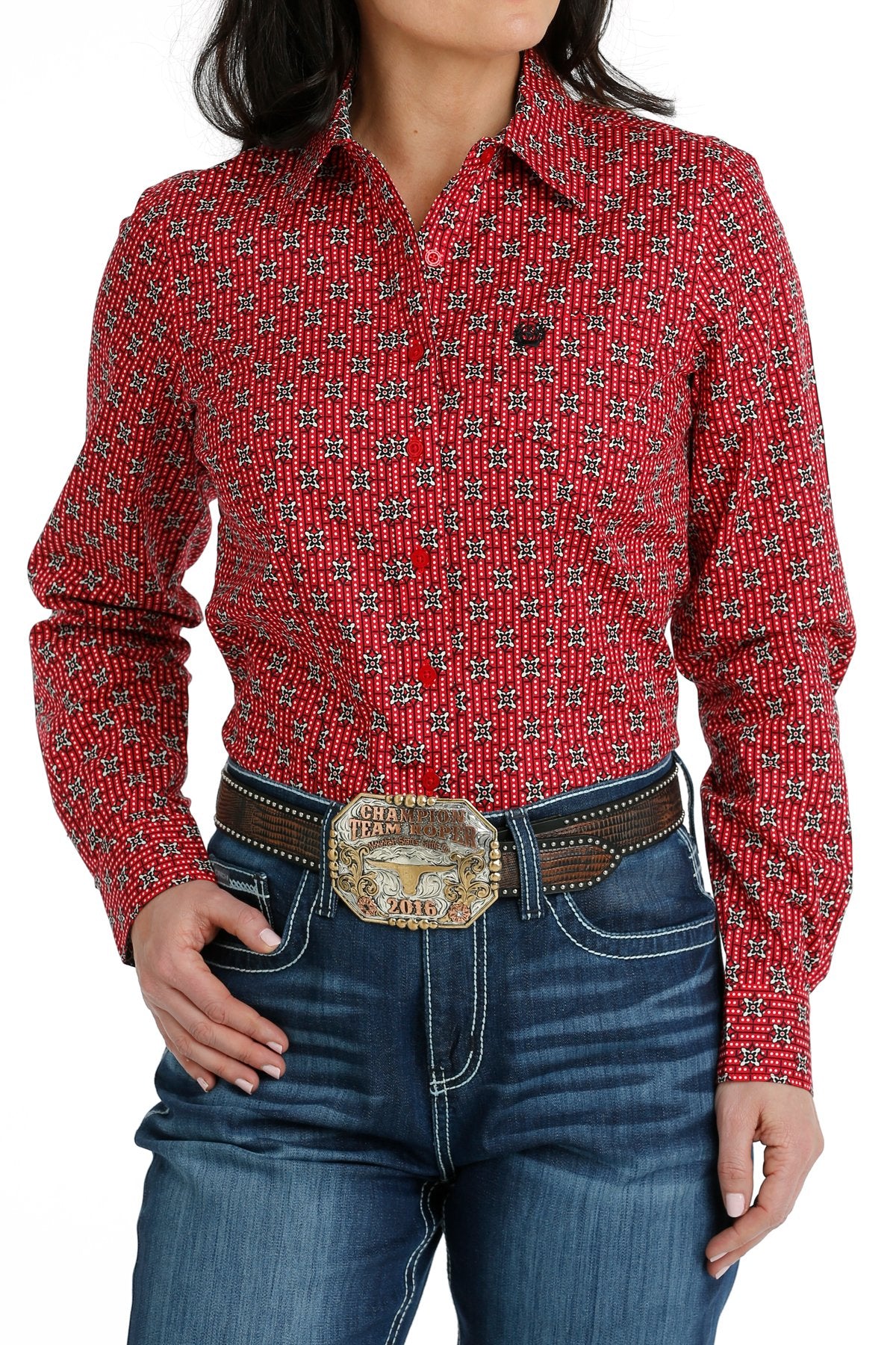 Cinch Ladies L/S Shirt - MSW9164210 - ON SALE