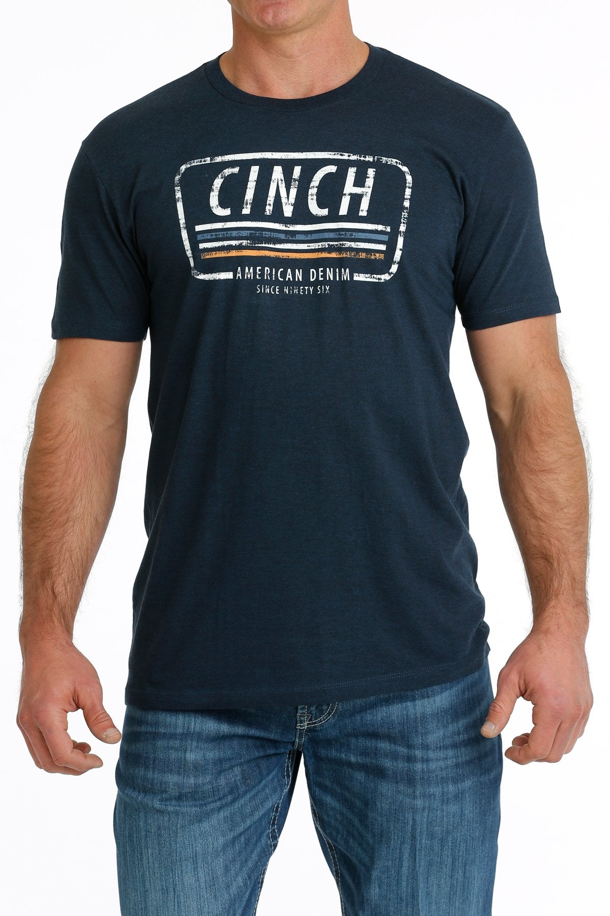 Cinch Mens American Denim Tee - MTT1690602