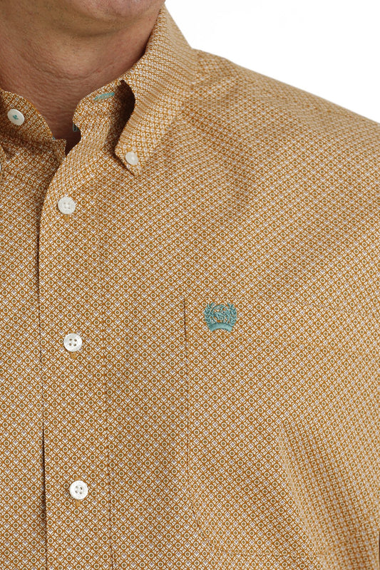 Cinch Mens Geometric Print L/S Shirt - MTW1105714