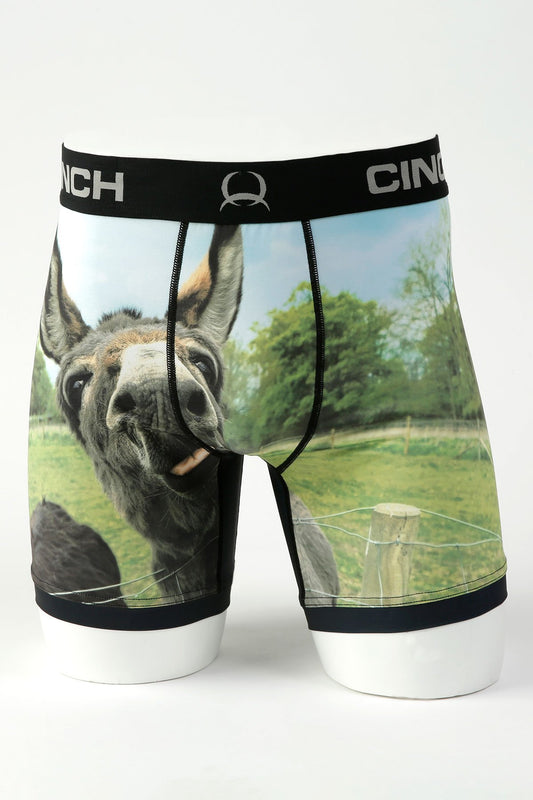 Cinch Mens 6" Donkey Boxer Briefs - Multi - MXY6009017