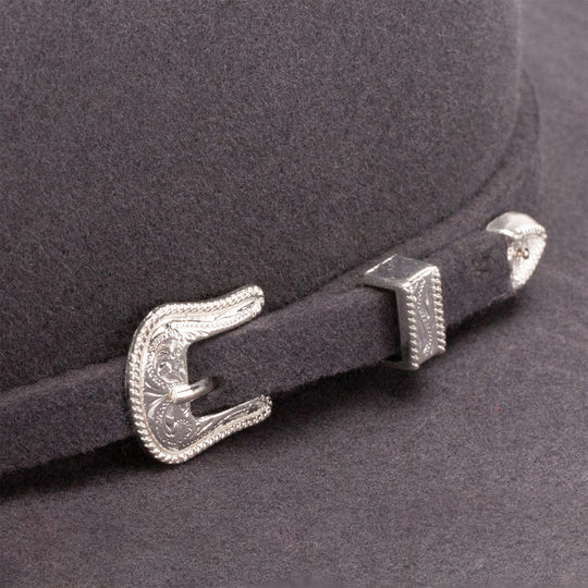 Resistol Tucker 3X Wool Felt - Granite Grey