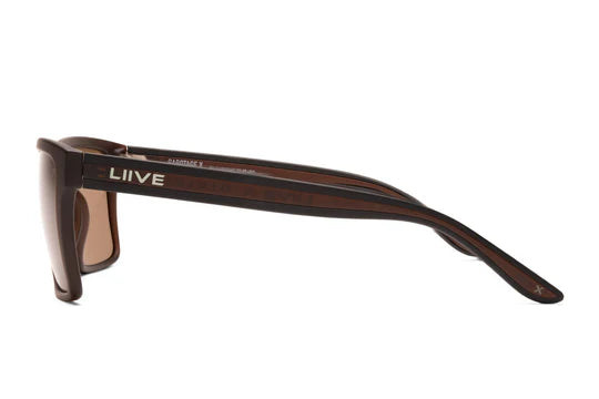 Liive Vision Polarised Sunglasses - X Sabotage X - Matt Xtal Beer