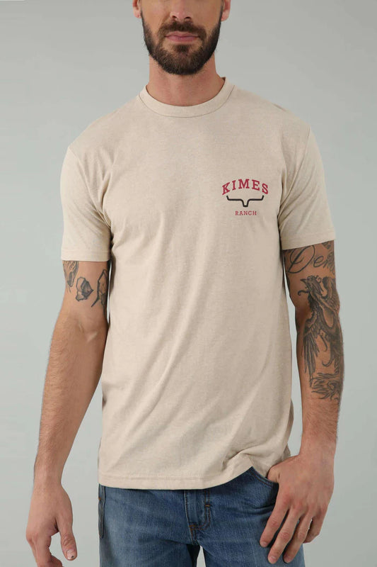 Kimes Ranch Mens Since 2009 Tee Shirt - Sand