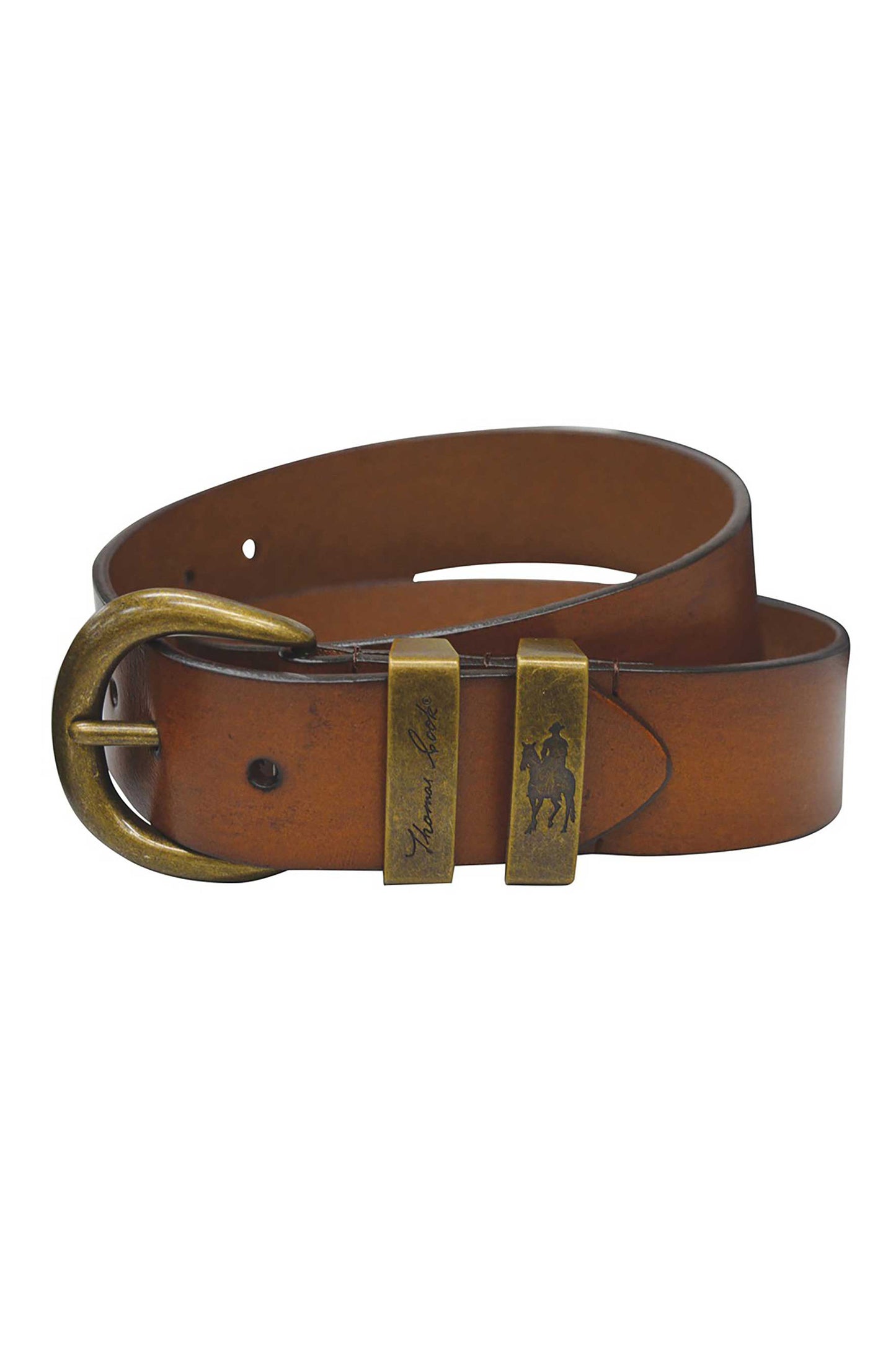 Thomas Cook Brass Twin Keeper Belt- TCP1936BEL