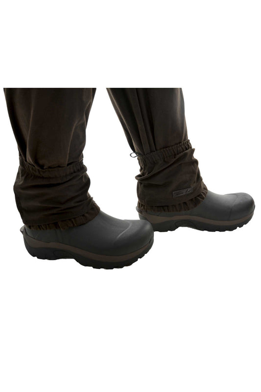 Thomas Cook High Country Bushman Short Oilskin Gaiters - Rustic Mulch