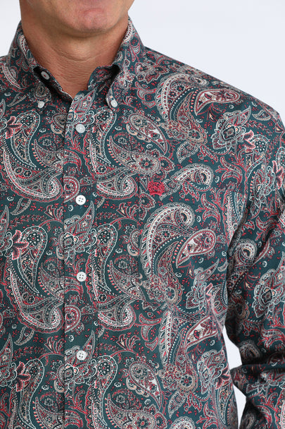 Cinch Mens Classic Fit L/S Shirt - MTW1106101