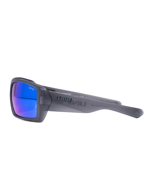 Liive Vision Polarised Sunglasses - The Edge - Green Mirror Float Matt Xtal Smoke