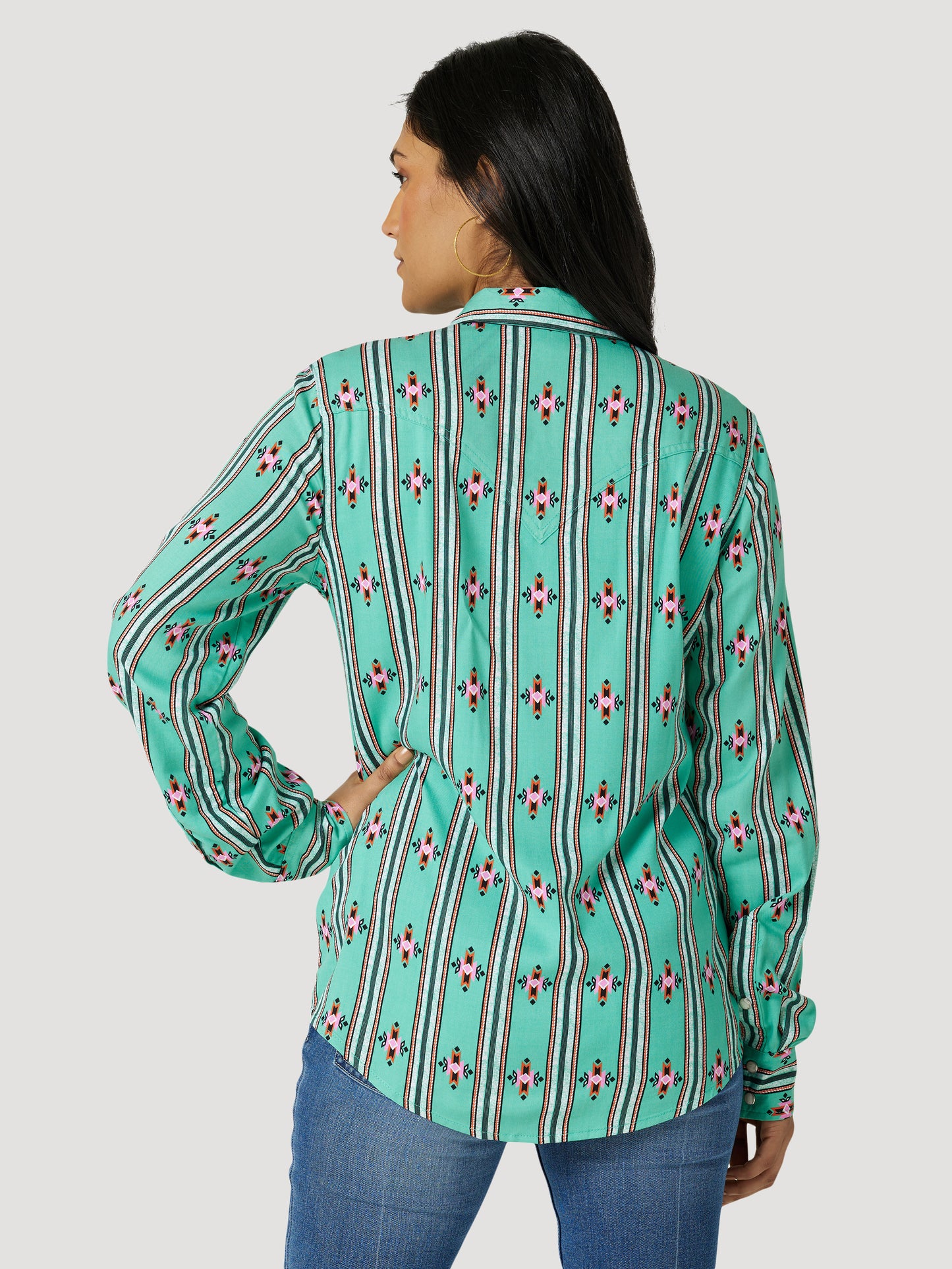 Wrangler Ladies L/S Shirt - 112327247 - ON SALE