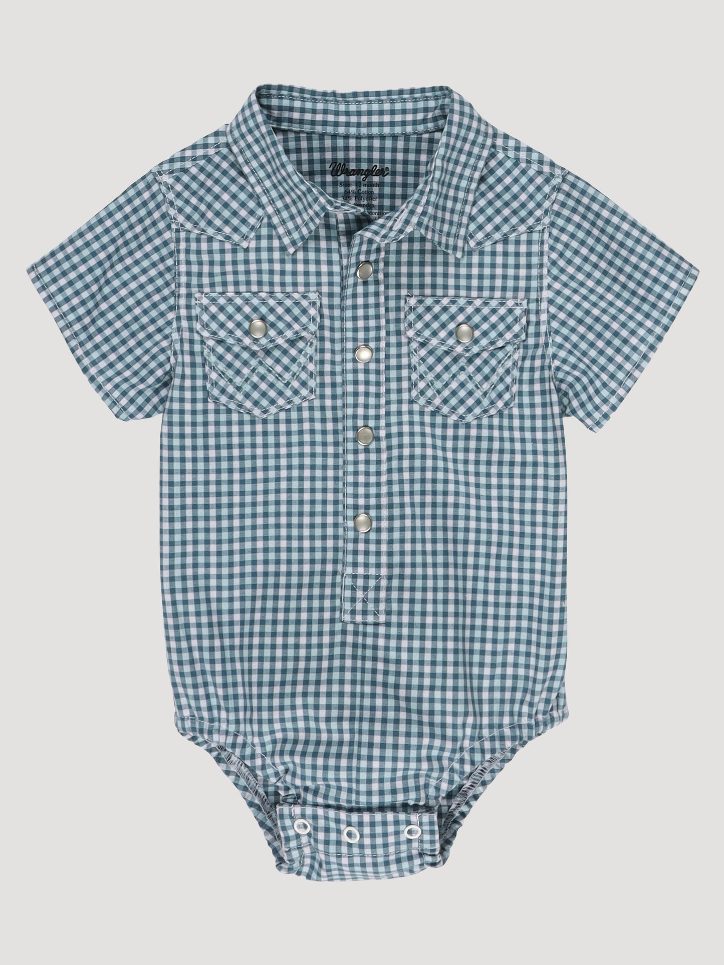 Wrangler USA Baby Boys Western Bodysuit - 112329290