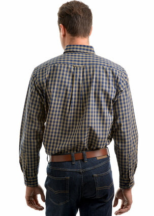 Thomas Cook Men's Smithton Check 2-Pocket Long Sleeve Shirt