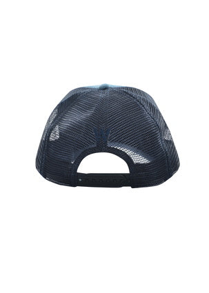 Wrangler Boys Denim Trucker Cap- Blue Denim