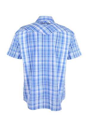 WRANGLER MENS GRANVILLE CHECK S/S SHIRT