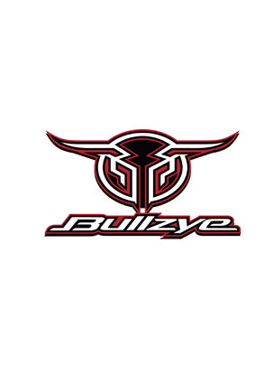 Bullzye Logo Sticker Size A - Multiple colours