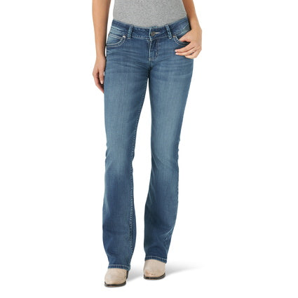 Wrangler Ladies Low Rise Boot Jean - ON SALE