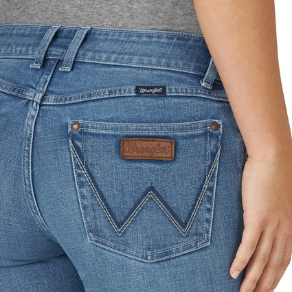 Wrangler Ladies Mid Rise Boot Jean - ON SALE