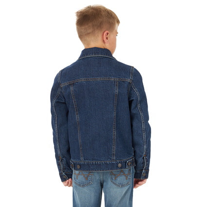 WRANGLER BOYS BLANKET LINED DENIM JACKET - On Sale