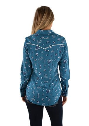 Wrangler Ladies L/S Shirt - X2W2140783-ON SALE
