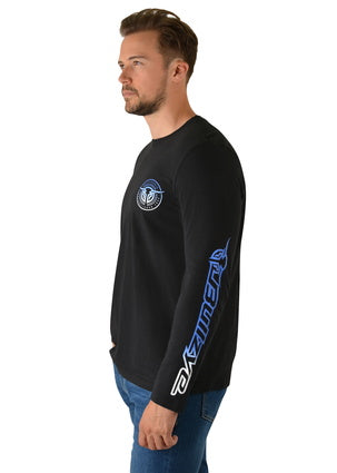 Bullzye Mens Crossroads L/S Tee -B2W1515166 - On Sale