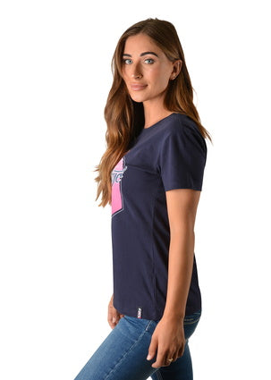 Bullzye Ladies Flex Crew Neck Tee - B2W2506153-ON SALE
