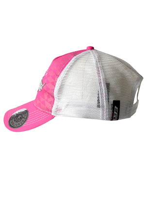 Bullzye Girls Waves Trucker Cap- B2W7916CAP