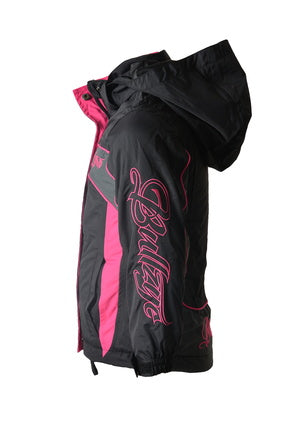 Bullzye Girls Carla Jacket - Black/Pink