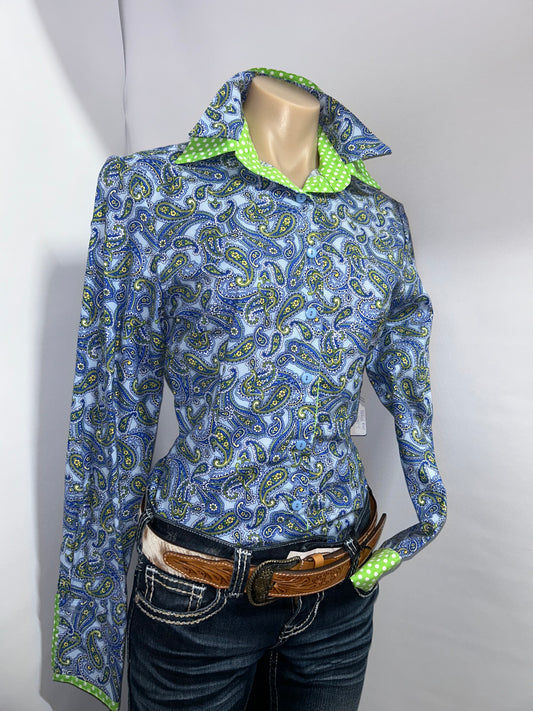 Netties Ladies Long Sleeved Fitted Shirt - Kat - On Sale