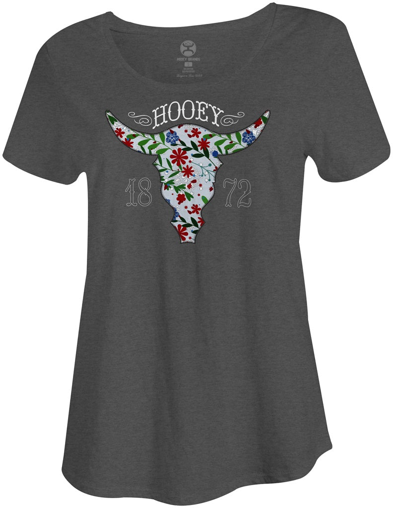 Hooey Ibiza Ladies S/S Shirt - HT1306GY