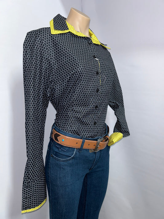 Netties Ladies Rylee Fitted L/S Shirt