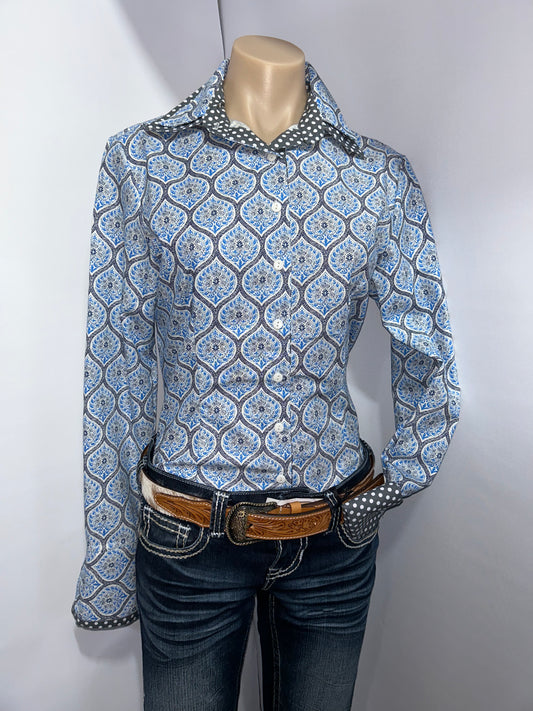 Netties Ladies Stella Leah Fitted L/S Shirt