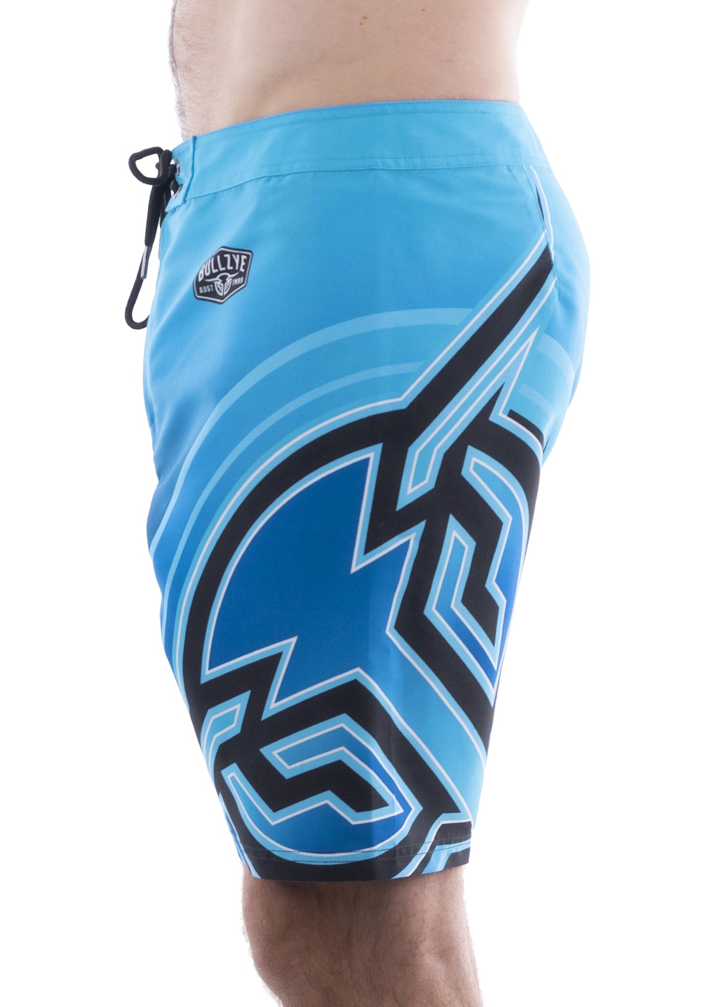 Bullzye Mens Sensor Boardshort - Blue/Black - B2S1300195