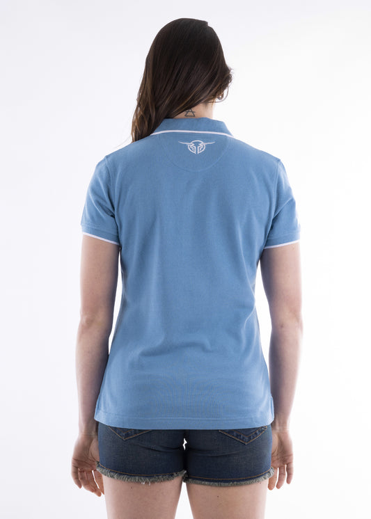 Bullzye Ladies Varsity Short Sleeve Polo - B2S2507222-ON SALE