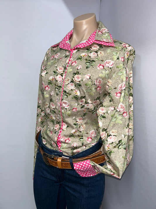 Netties Ladies Juniper Fitted L/S Shirt