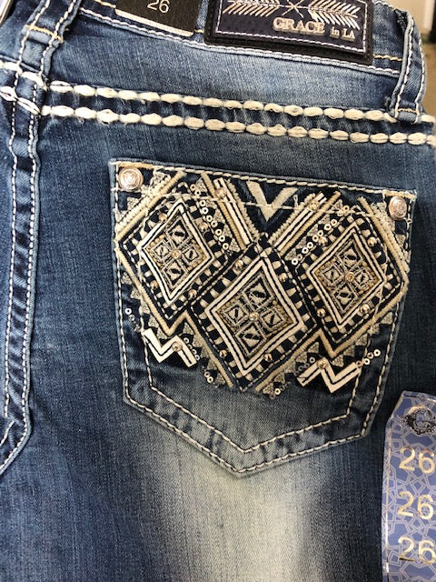 Grace in LA Easy Fit Jean - EB3230