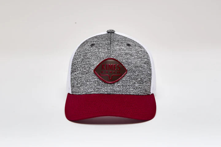 Kimes Ranch Lark Trucker Cap- Grey Heather