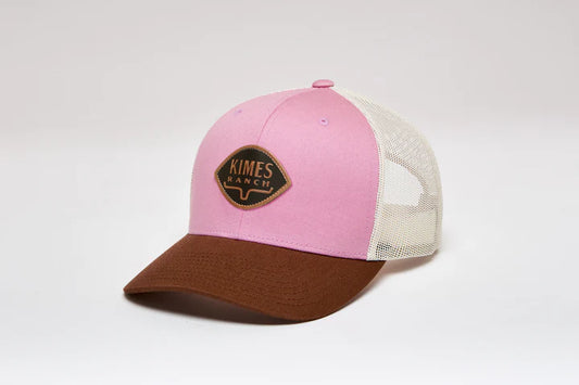 Kimes Ranch Lark Trucker Cap- Light Pink
