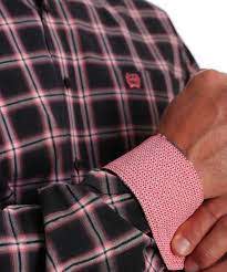 Cinch Mens Plaid L/S Shirt - MTW1105045